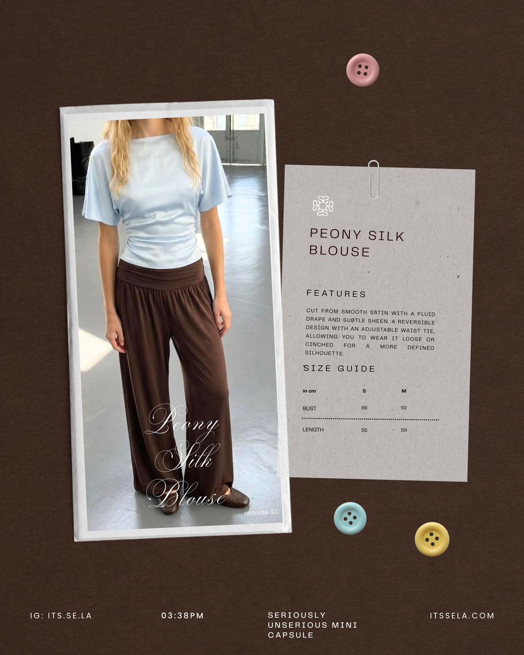 Peony Silk Blouse