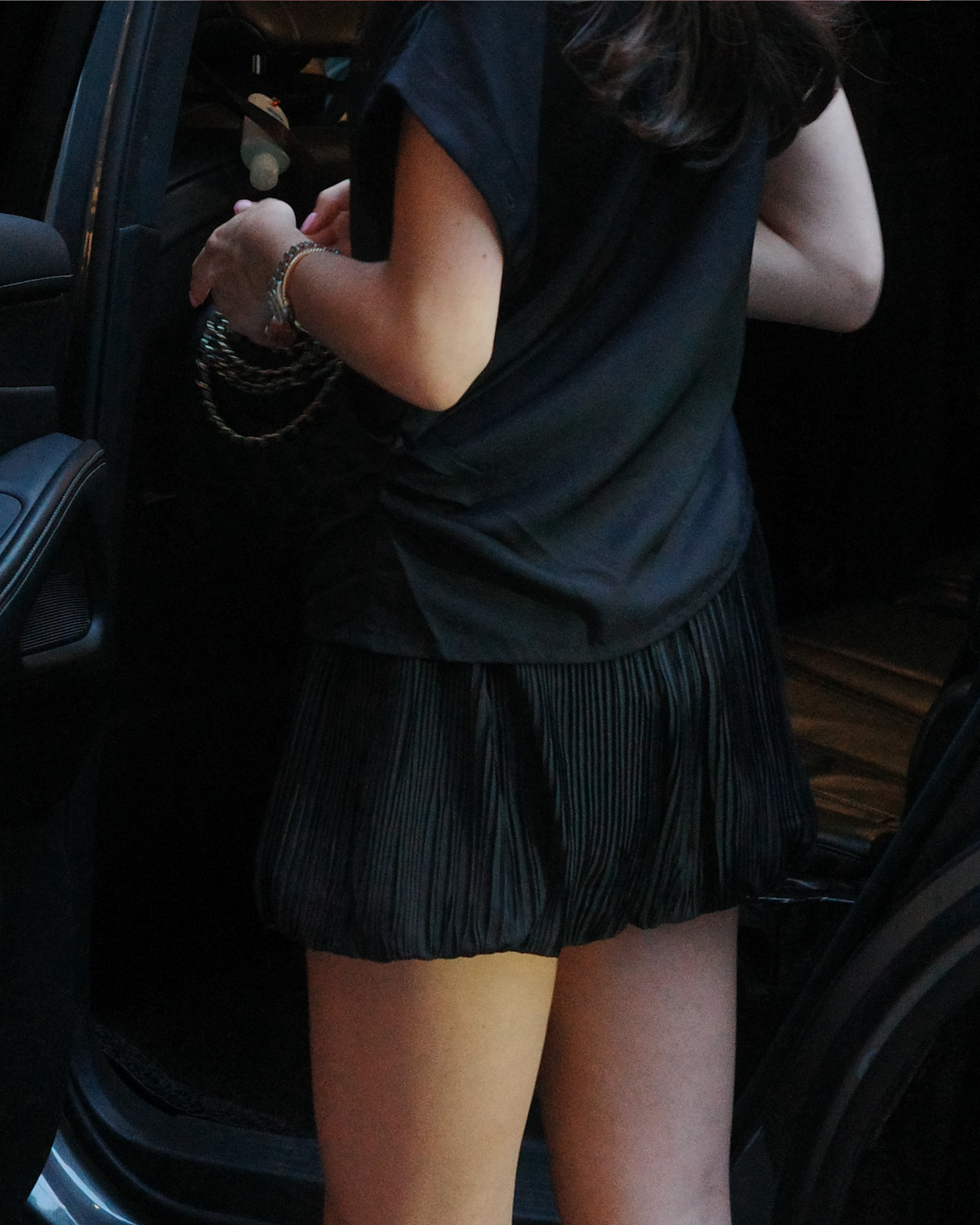 Narae Mini Pleated Balloon Skort