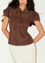 Phoebe Suede Shacket
