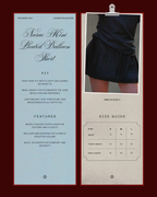 Narae Mini Pleated Balloon Skort