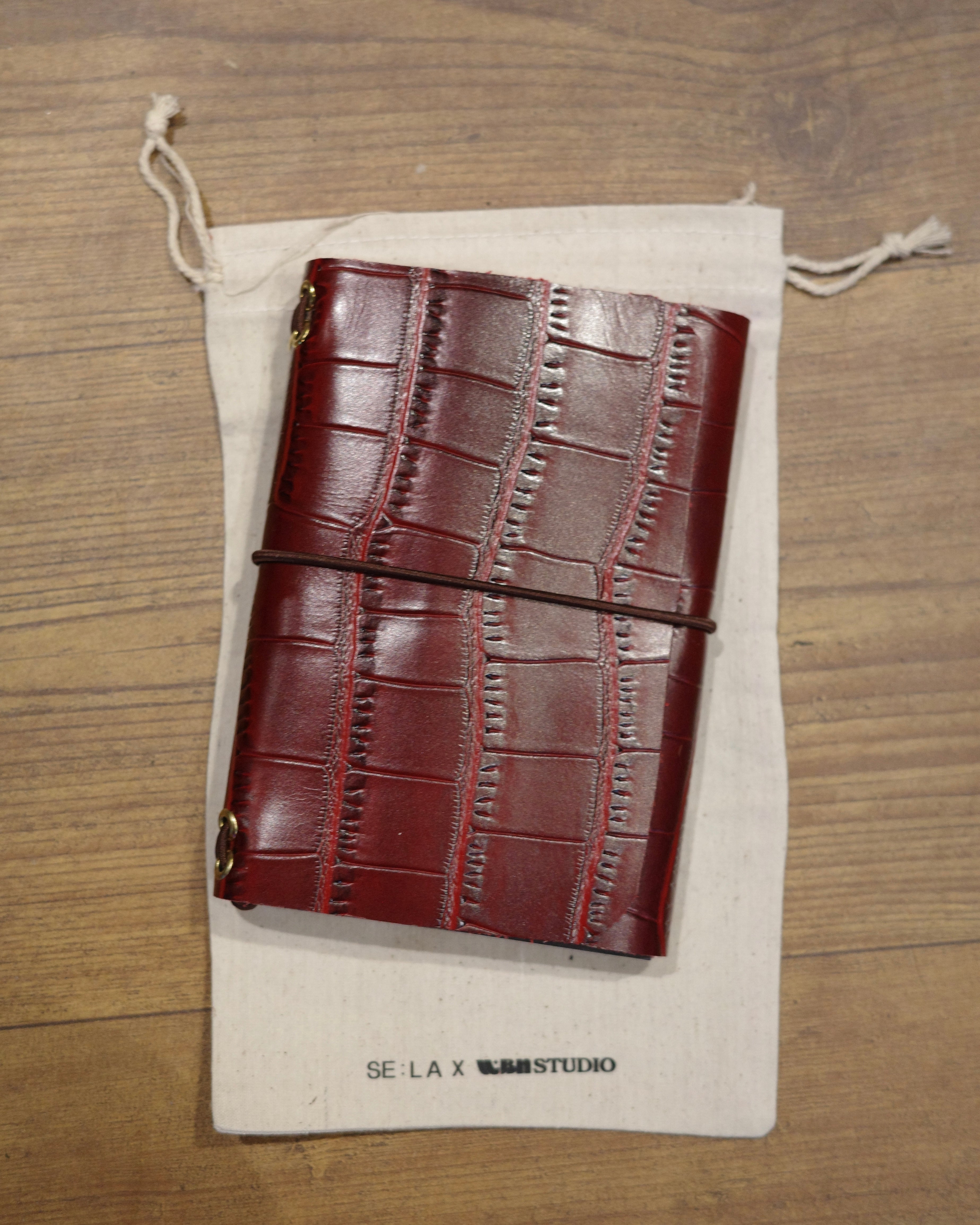 Custom Handcrafted Leather Journal x WBN