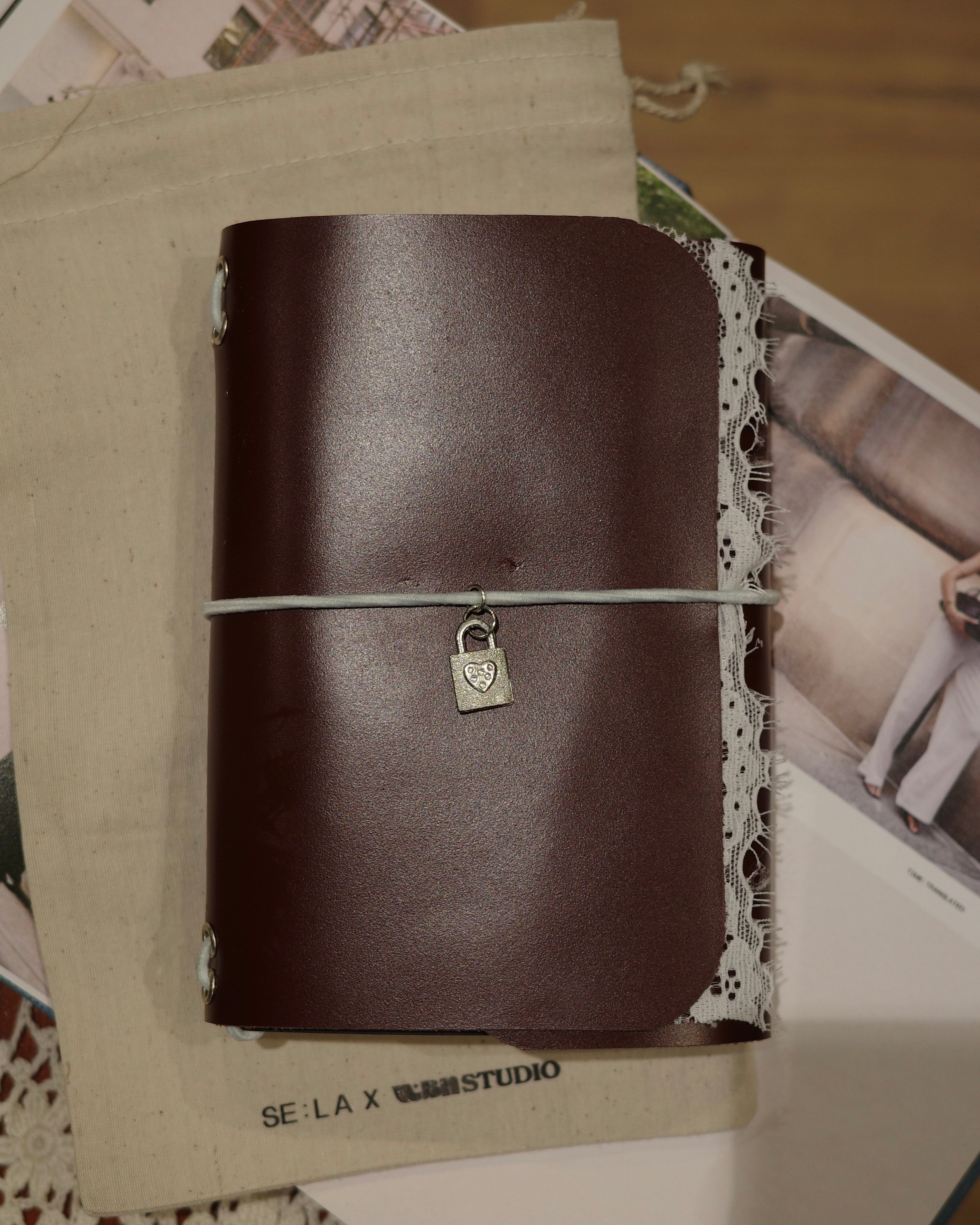 Custom Handcrafted Leather Journal x WBN