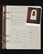 8:00AM Messenger Tote Bag