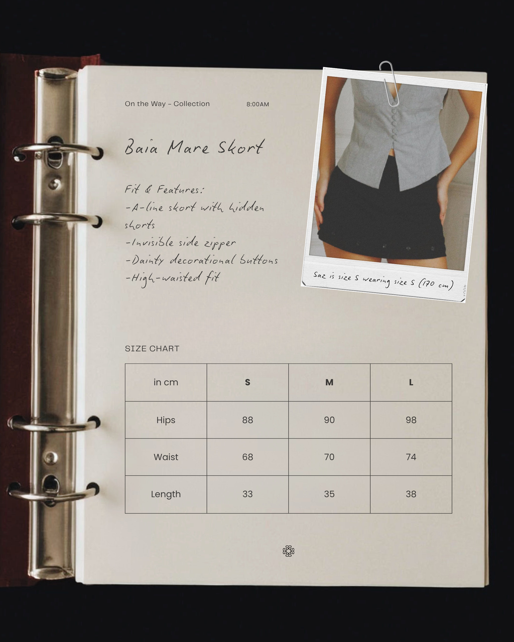 Baia Mare Skort - White Air